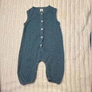Kate Quinn Sky Blue Baby Romper